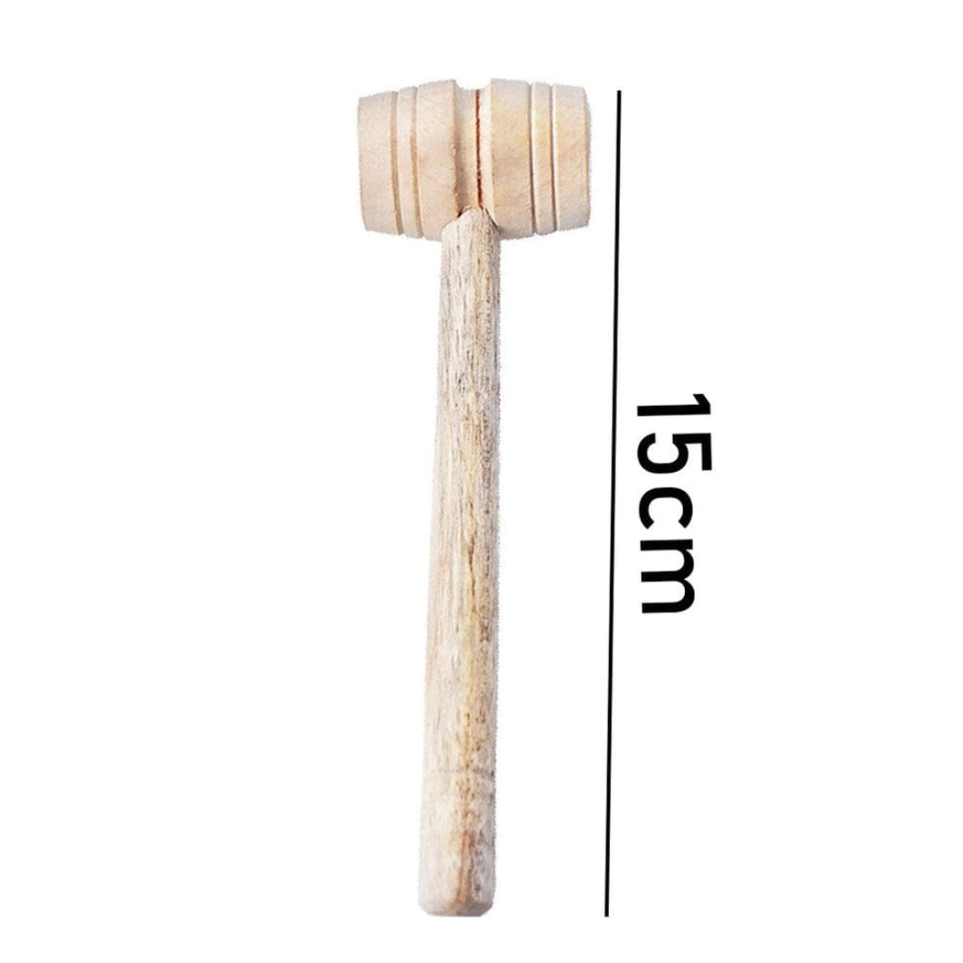 Mini Wooden Hammer for Pinata Cakes | Small Size Smashing Fun