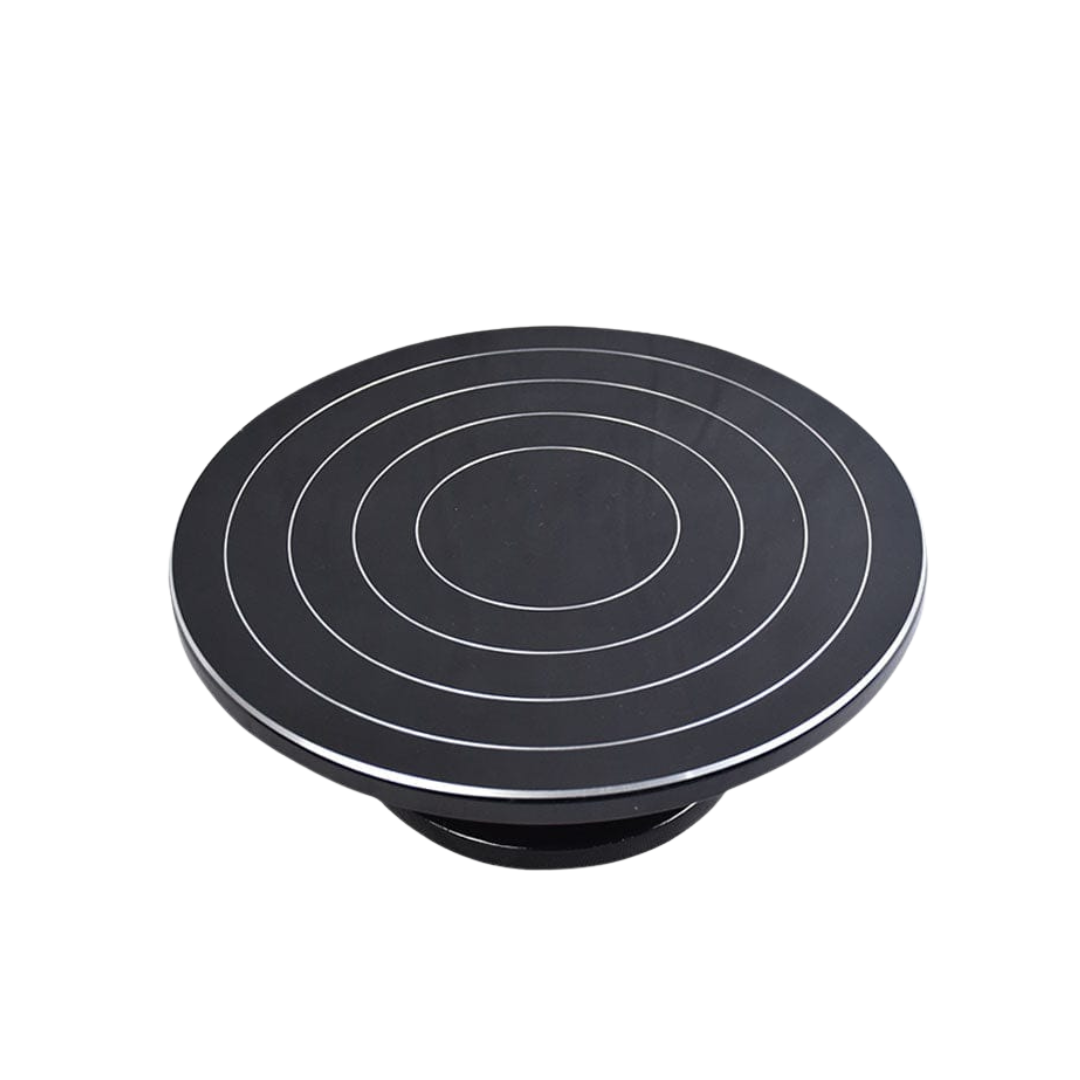 Metal Cake Decorating Turntable | 30cm Heavy-Duty Rotating Stand