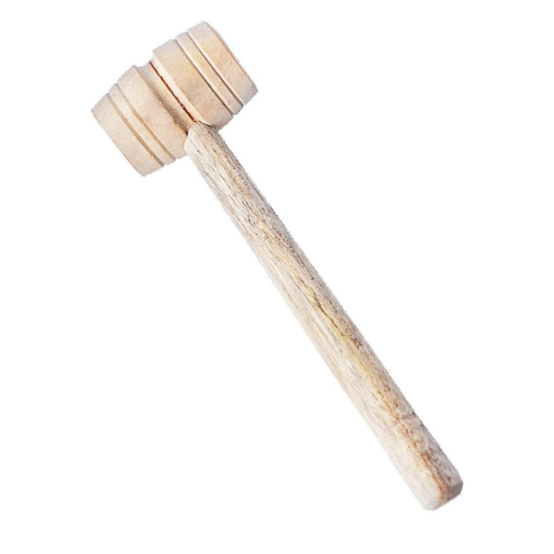 Large Wooden Hammer for Pinata Cakes | Strong & Smooth Finish