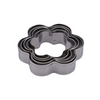 Blossom Shape Cookie Cutter Set | 5-Piece Stainless Steel Baking