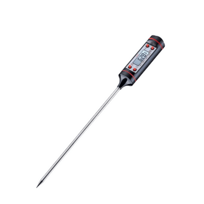 Waterproof Digital Meat Thermometer Long Probe | Grilling & Liquids