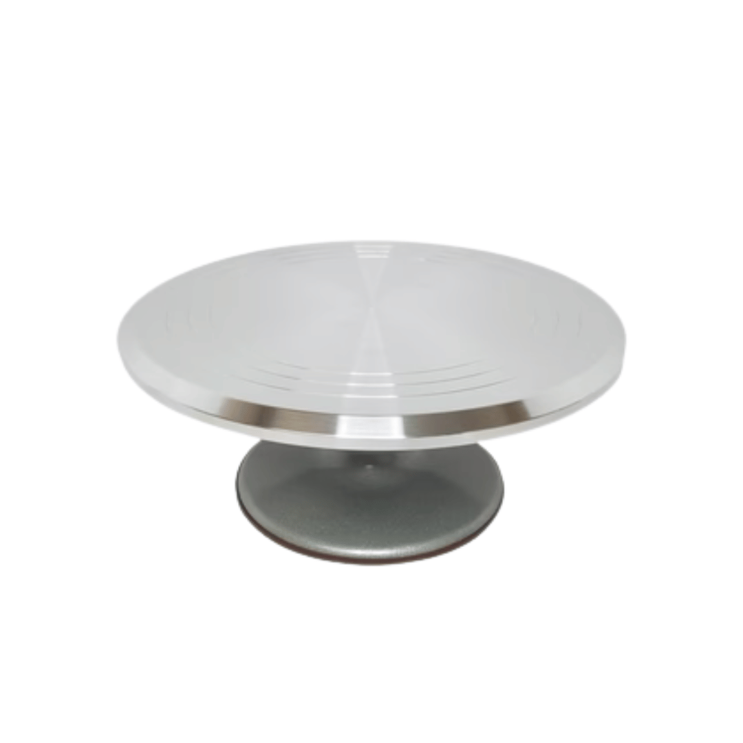 Premium Stainless Steel Top Rotating | Turntable Stand Regular