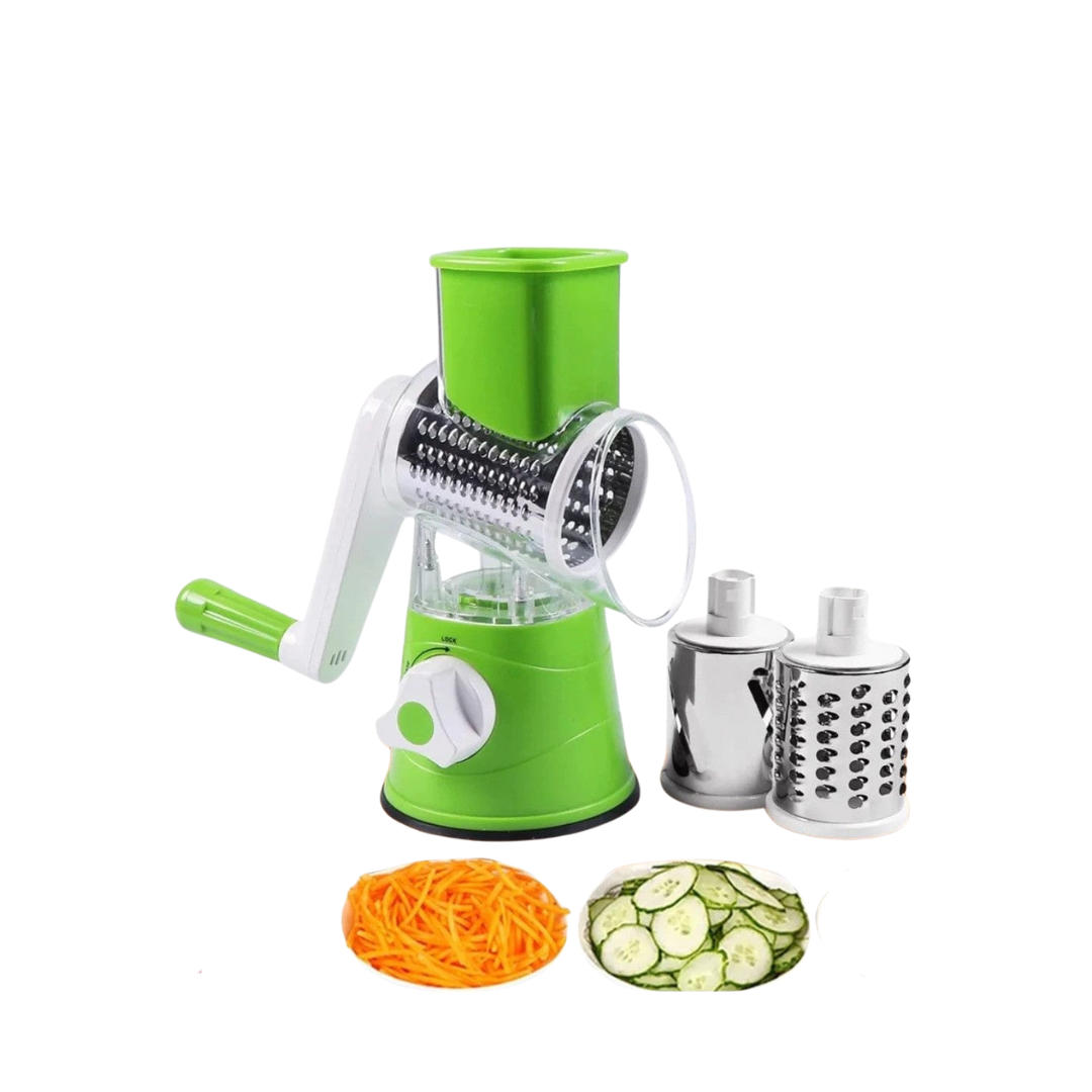 Drum Vegetable Cutter, Slicer & Grater | Multi-Purpose Tool