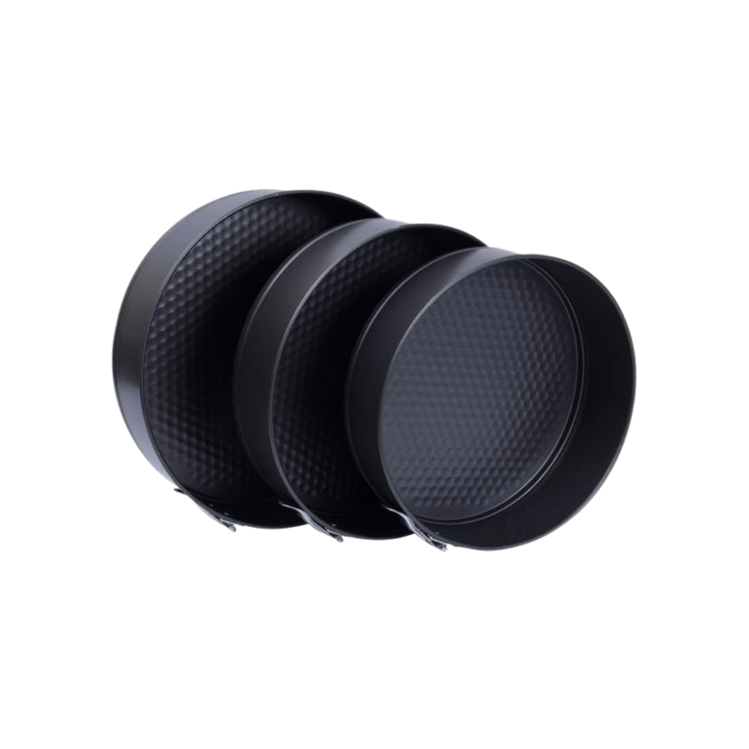 3-Piece Round Cake Pan Set | Non-Stick Cake Baking Tins