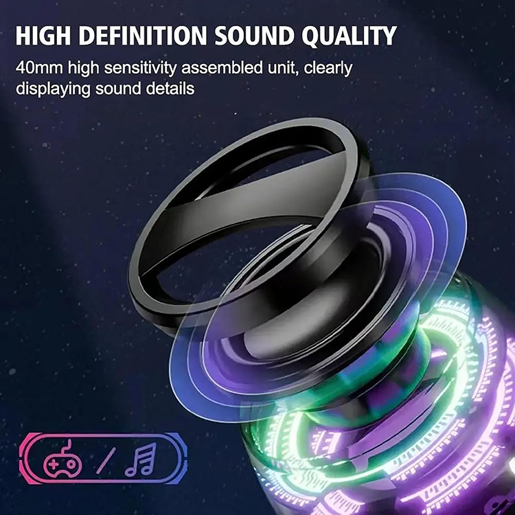 G200 Magnetic Bluetooth Speaker | RGB Lights & Powerful Bass